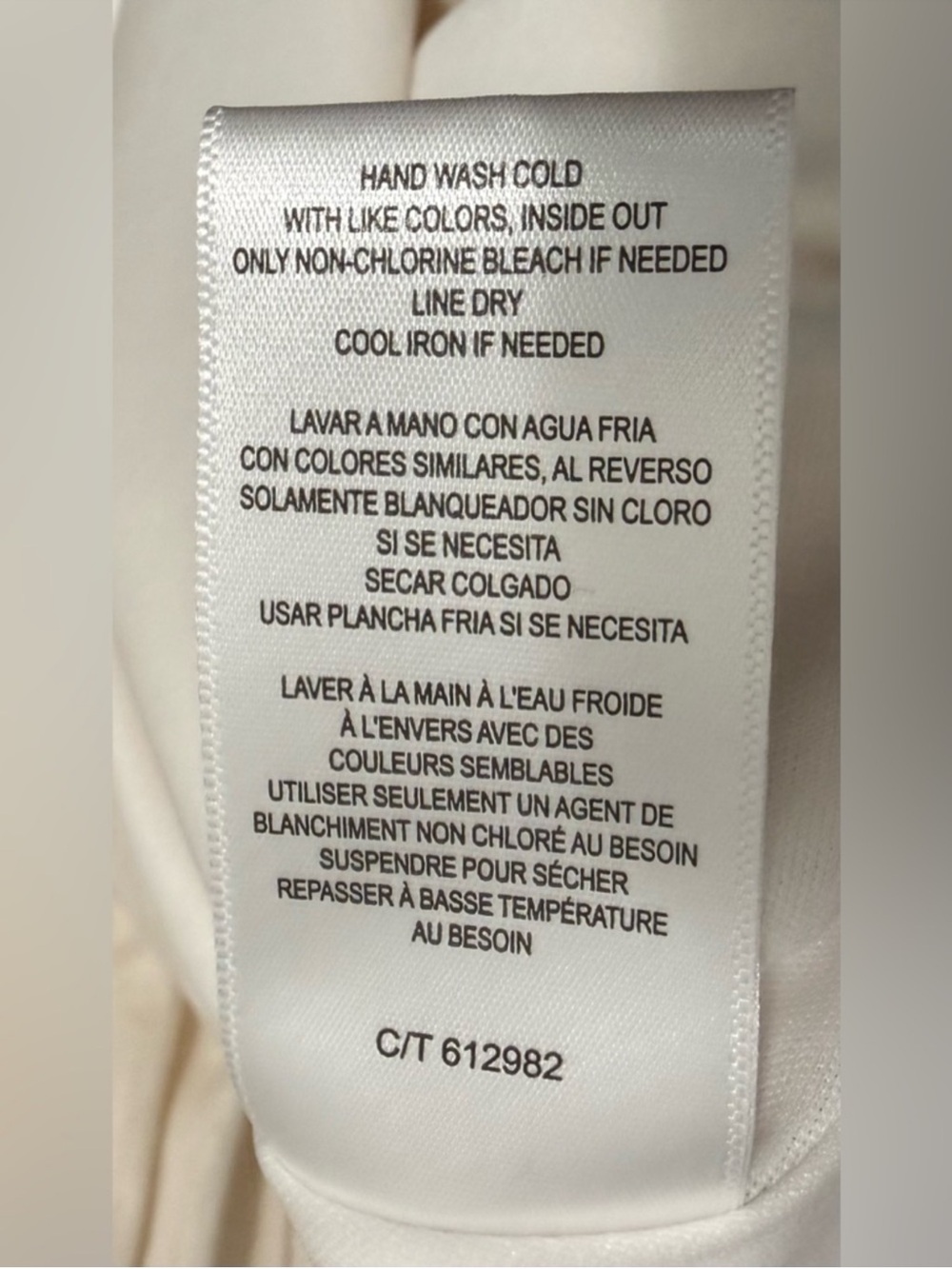 Cream Embroidered Lace Linen Dress - Picture 6 of 6